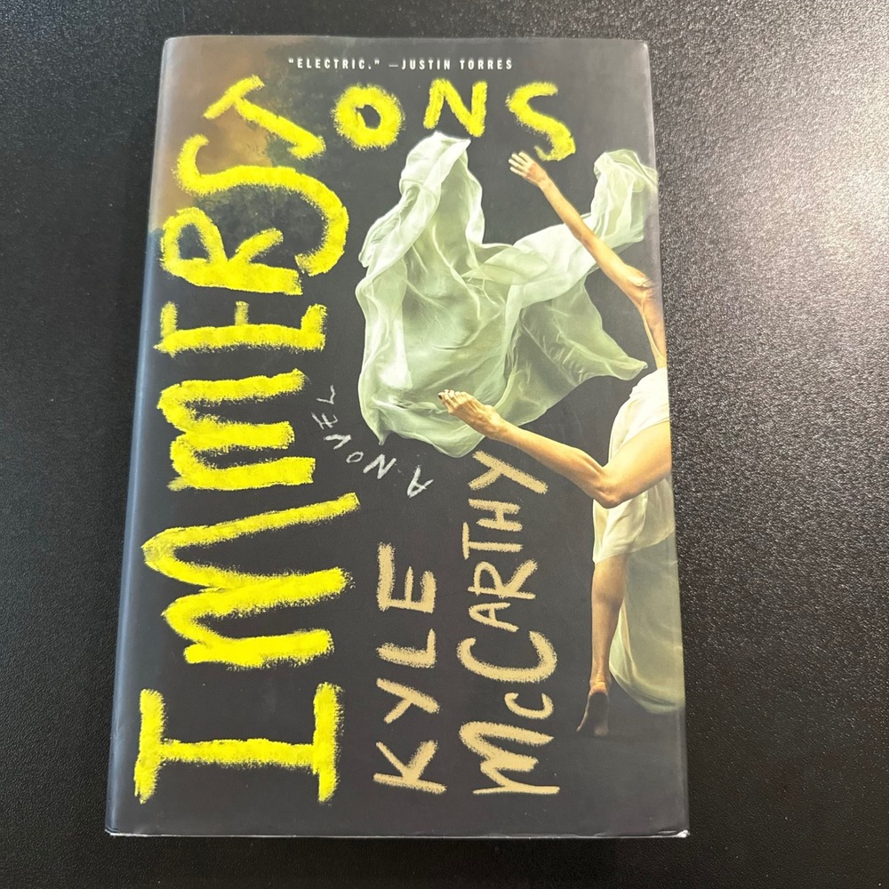 Immersions A Novel by Kyle McCarthy Hardcover First Edition